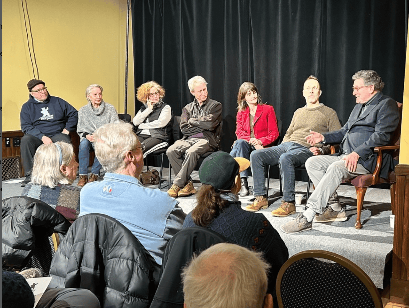 Theater directors in conversation at Saint James Place